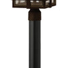 Tucker LED Post Top/ Pier Mount in Oil Rubbed Bronze