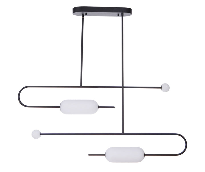 Tuli LED Island Pendant in Flat Black