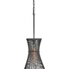 Twyla LED Pendant in Black