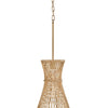Twyla LED Pendant in Burnished Gold