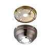 Universal Canopy Kit Flush Mount Canopy in Brushed Steel