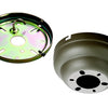 Universal Canopy Kit Flush Mount Canopy in Titanium