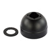 Universal Canopy Kit Slope Ceiling Canopy Kit in Matte Black