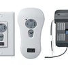 Universal Control Wall/Hand-Held Remote Control Kit in White