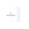 Universal Downrod in Chrome