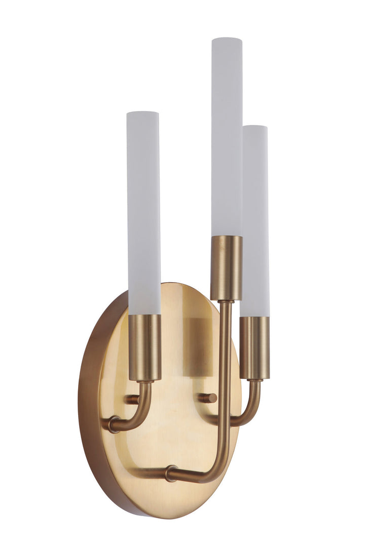 Valdi LED Wall Sconce in Satin Brass