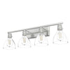 Van Nuys Four Light Vanity in Brushed Nickel