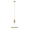 Van Nuys One Light Pendant in Alturas Gold