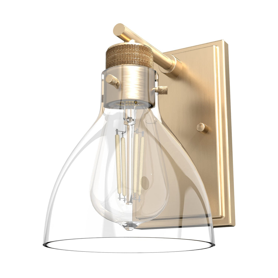 Van Nuys One Light Wall Sconce in Alturas Gold