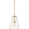 Vance LED Pendant in Heritage Brass