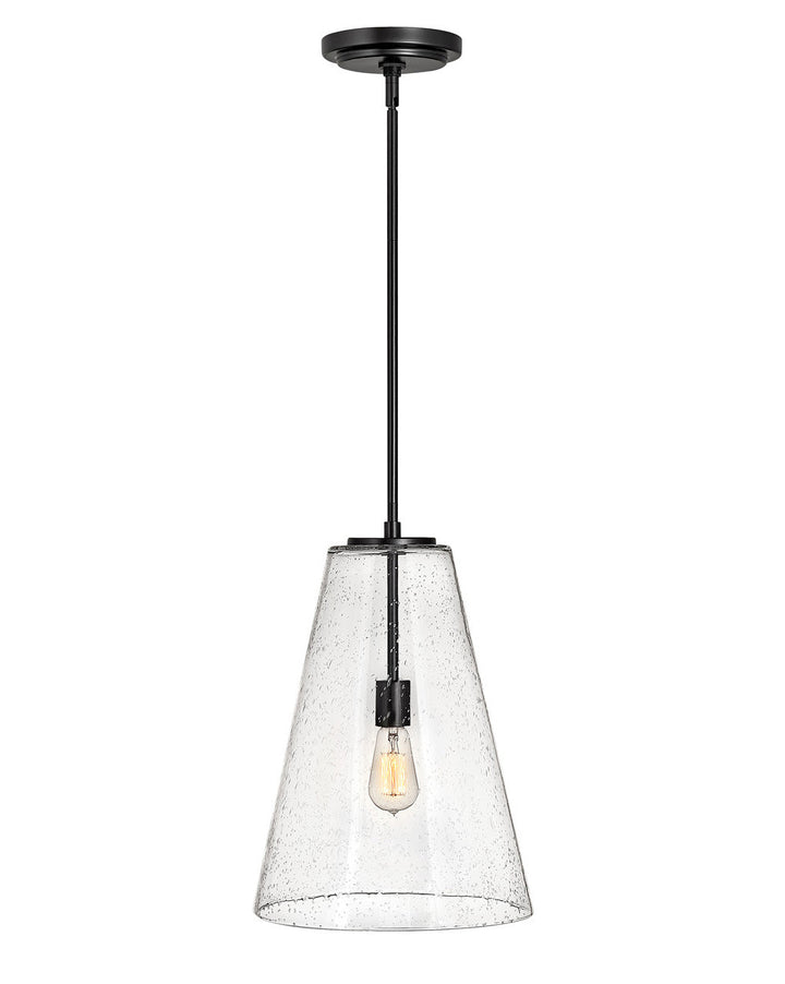 Vance LED Pendant in Satin Black