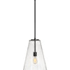 Vance LED Pendant in Satin Black
