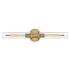 Vaughn LED Vanity in Heritage Brass