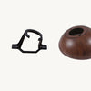 Vertru Slope Adaptor in Walnut