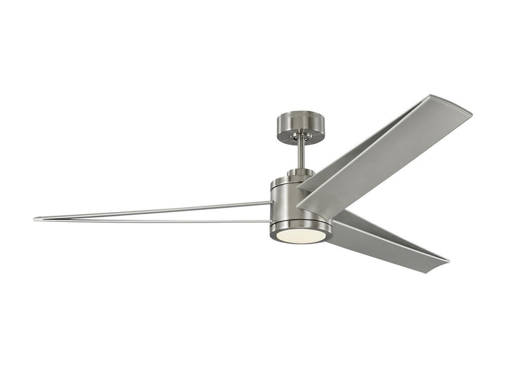 Visual Comfort Armstrong 60" Indoor/Outdoor DC Ceiling Fan with 15W LED Light and Remote