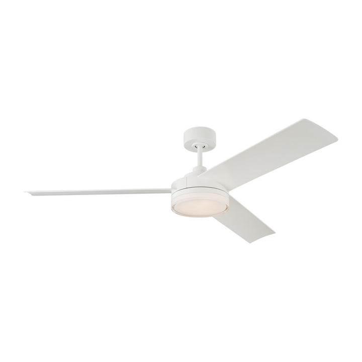 Visual Comfort Cirque 56" Indoor/Outdoor DC Ceiling Fan with 20W LED and Remote