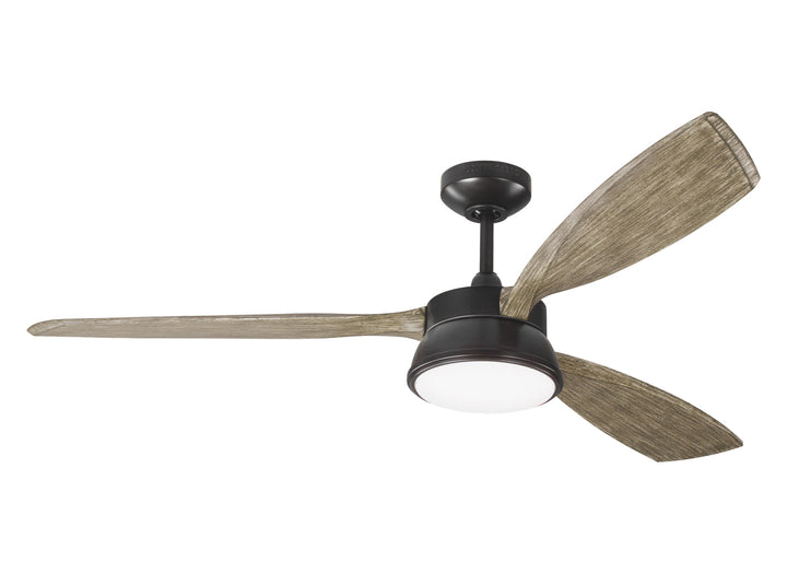 Visual Comfort Fan Destin 57" CCT DC Indoor/Outdoor Ceiling Fan with 57W Dimmable LED Light and Remote Control