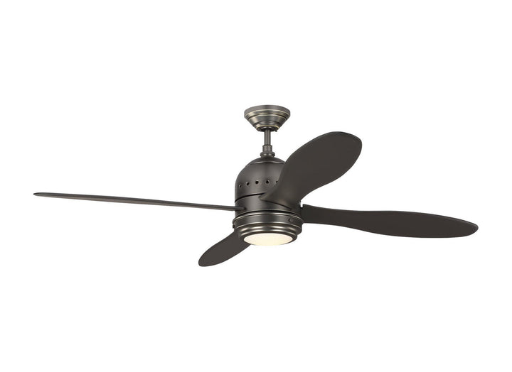 Visual Comfort Metrograph 56" DC Ceiling Fan with 20W LED and Remote