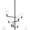 Visual Comfort Modern Eight Light Chandelier