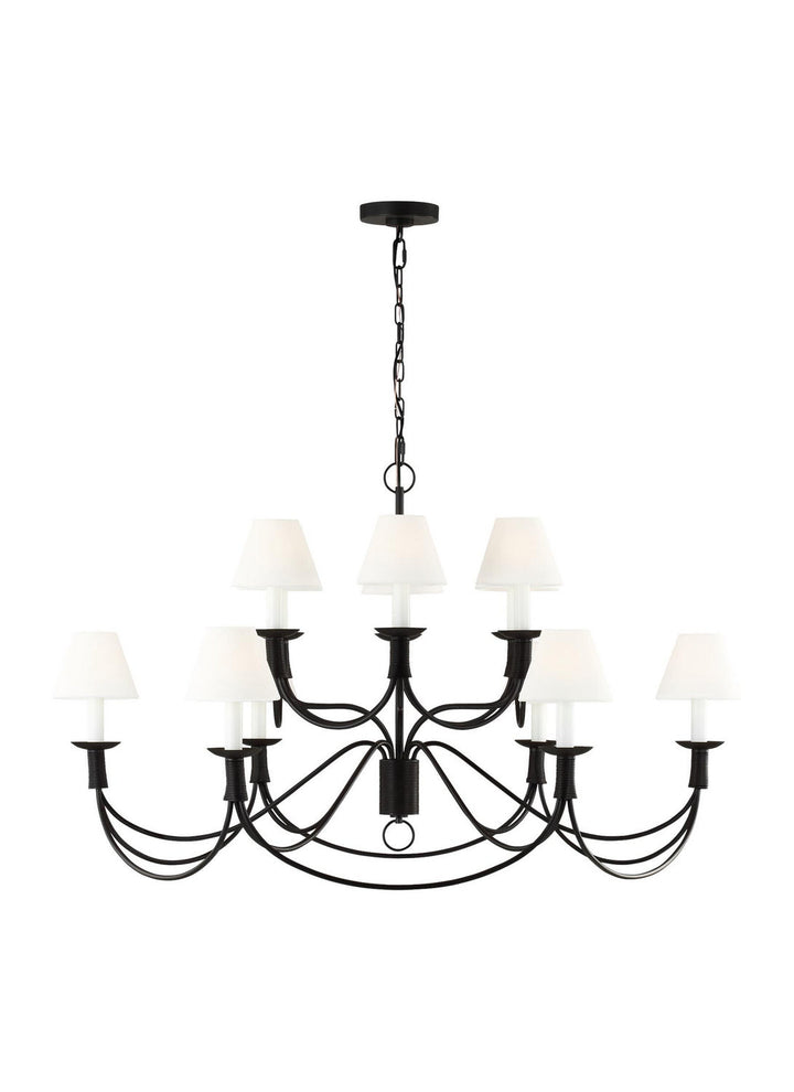 Visual Comfort Studio 12 Light Chandelier