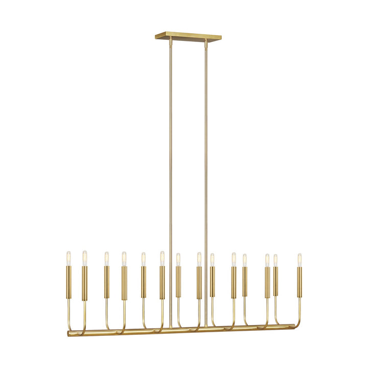 Visual Comfort Studio 14 Light Linear Chandelier