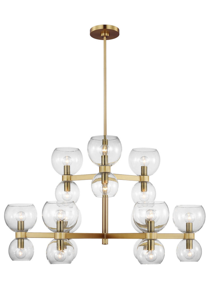 Visual Comfort Studio 18 Light Chandelier