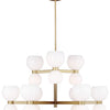 Visual Comfort Studio 18 Light Chandelier