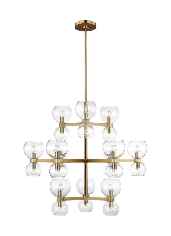 Visual Comfort Studio 24 Light Chandelier