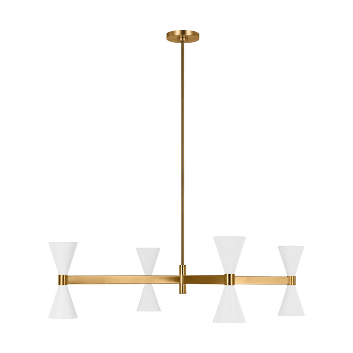 Visual Comfort Studio Eight Light Chandelier