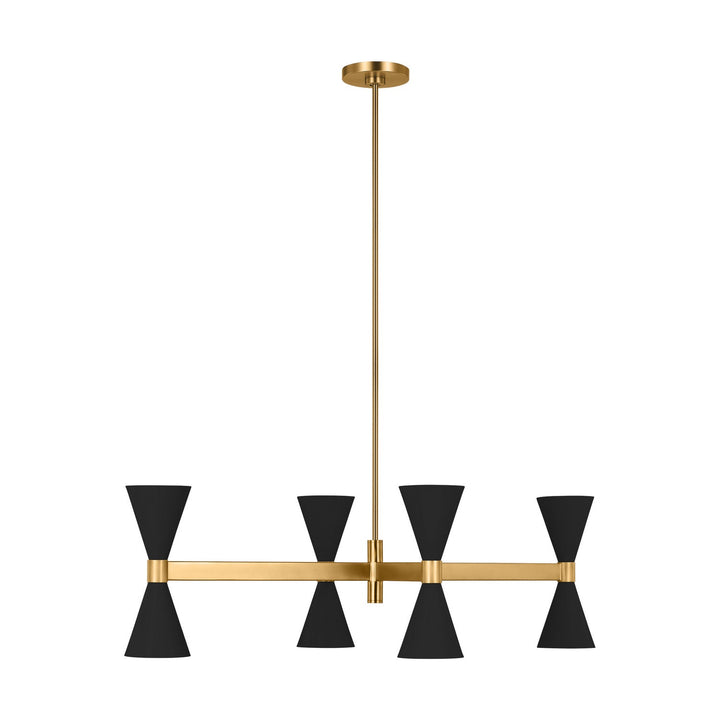 Visual Comfort Studio Eight Light Chandelier