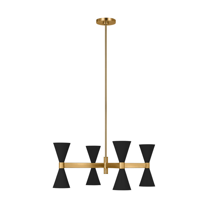 Visual Comfort Studio Eight Light Chandelier