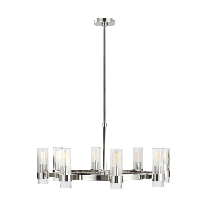 Visual Comfort Studio Eight Light Chandelier