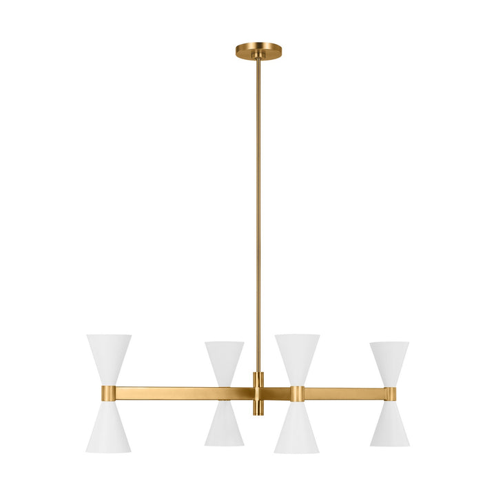 Visual Comfort Studio Eight Light Chandelier