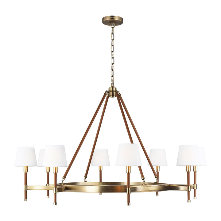 Visual Comfort Studio Eight Light Chandelier