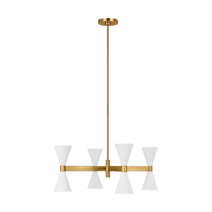 Visual Comfort Studio Eight Light Chandelier