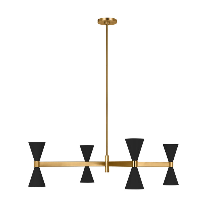 Visual Comfort Studio Eight Light Chandelier