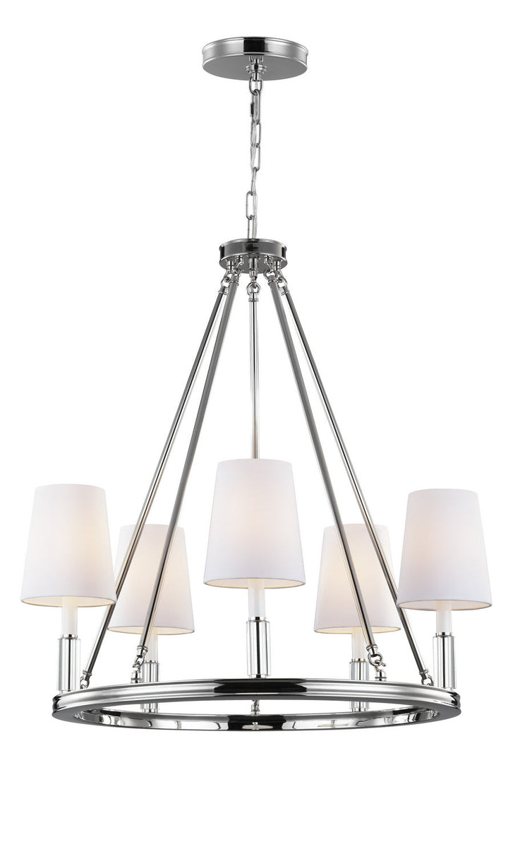 Visual Comfort Studio Five Light Chandelier