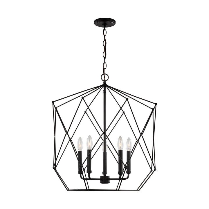 Visual Comfort Studio Five Light Pendant