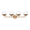 Visual Comfort Studio Four Light Bath Vanity