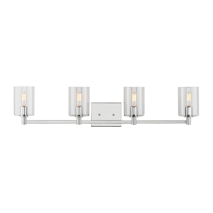 Visual Comfort Studio Four Light Bath Vanity