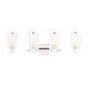Visual Comfort Studio Four Light Bath Vanity