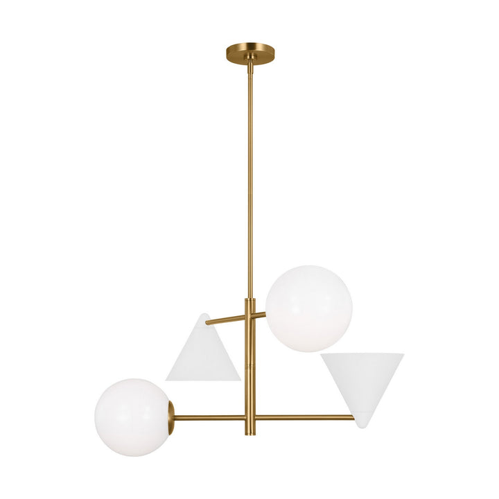 Visual Comfort Studio Four Light Chandelier