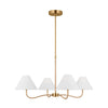 Visual Comfort Studio Four Light Chandelier