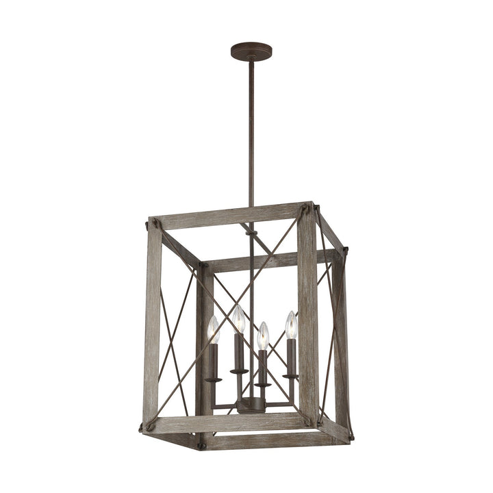 Visual Comfort Studio Four Light Hall / Foyer Pendant