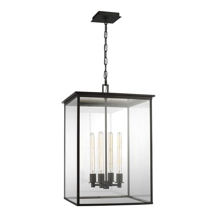 Visual Comfort Studio Four Light Hanging Lantern