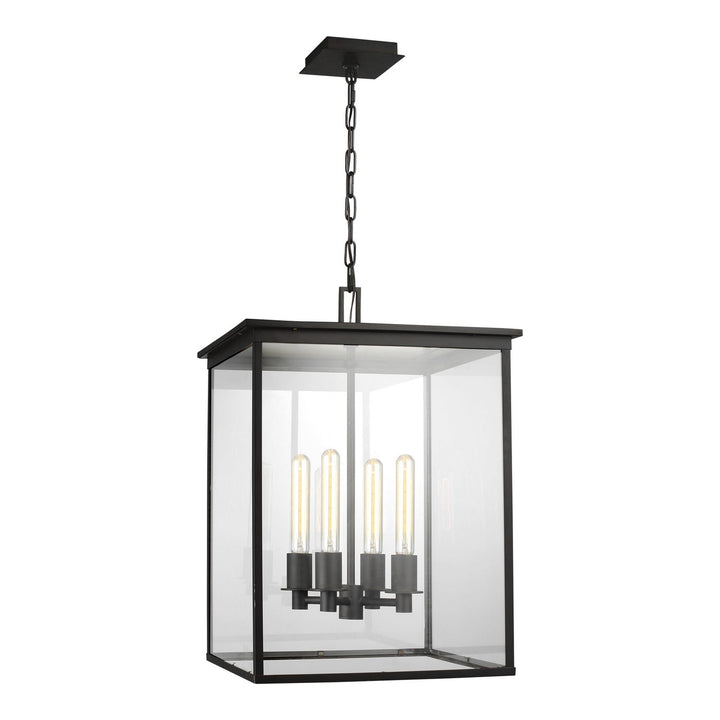 Visual Comfort Studio Four Light Hanging Lantern