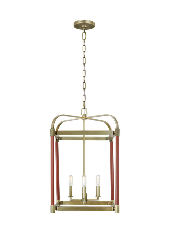 Visual Comfort Studio Four Light Lantern