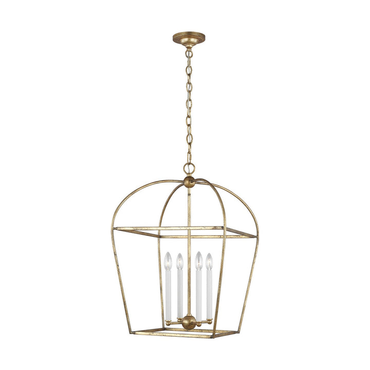 Visual Comfort Studio Four Light Lantern