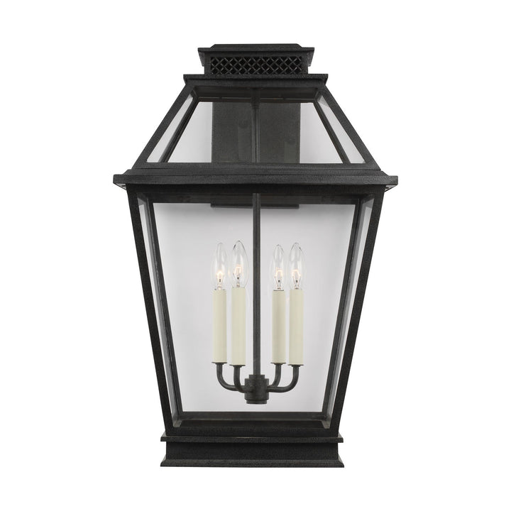 Visual Comfort Studio Four Light Outdoor Wall Lantern