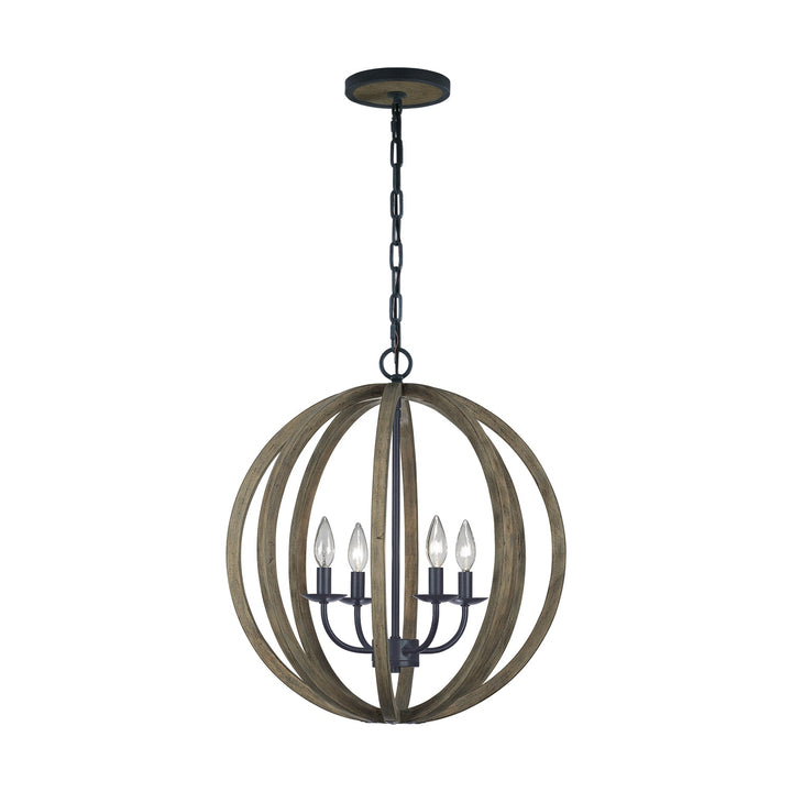 Visual Comfort Studio Four Light Pendant